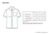AXEL Men's Hemp Short Sleeve Button-Up Shirt