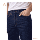 BEN II Hemp Straight Leg Denim - Button Fly