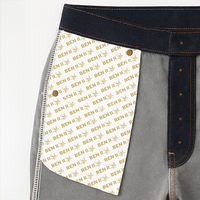 BEN II Hemp Straight Leg Denim - Button Fly