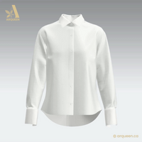 CHARLOTTE French Cuff Hemp Button-up Shirt
