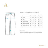 BEN II Hemp Straight Leg Denim - Button Fly