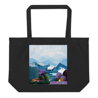 LANDSCAPE - Large Organic Cotton Tote Bag