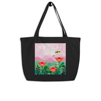 NATURE - Large Organic Cotton Tote Bag